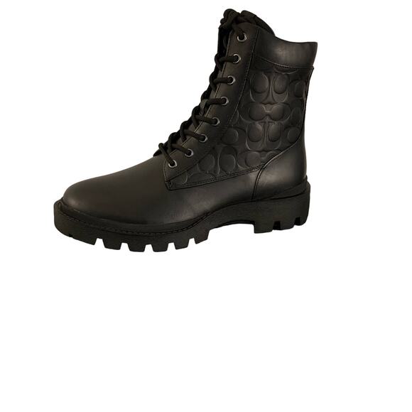 Coach Men's Citysole Emb Boots Size 9.5 - Picture 1 of 9